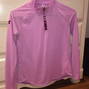 Girls under armour half zip